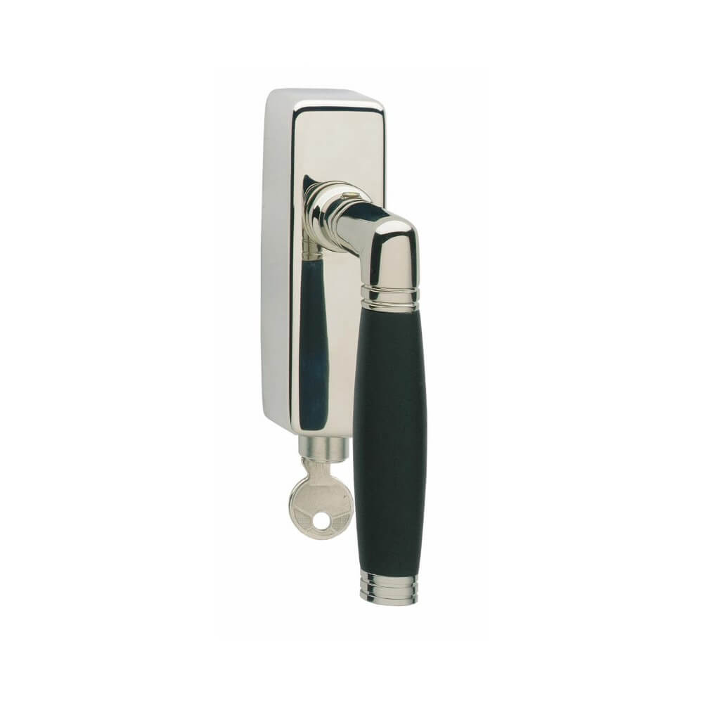 Intersteel Klassieke raamkrukTon 222 afsluitbaar nikkel - 0018.661640