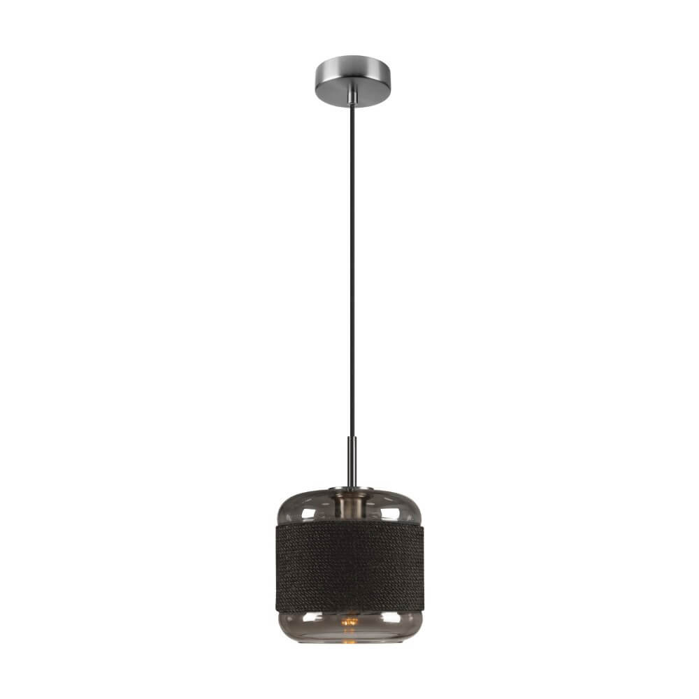 SLV HanglampPantilo Rope 20 smoke glas - Ø 19,5cm - 1007588