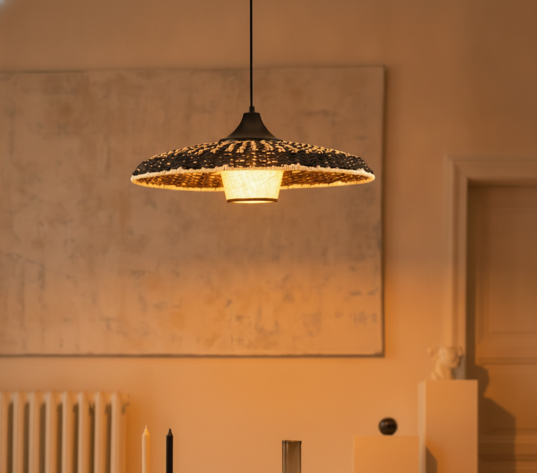 Lyora HanglampCapa zwart - 111019