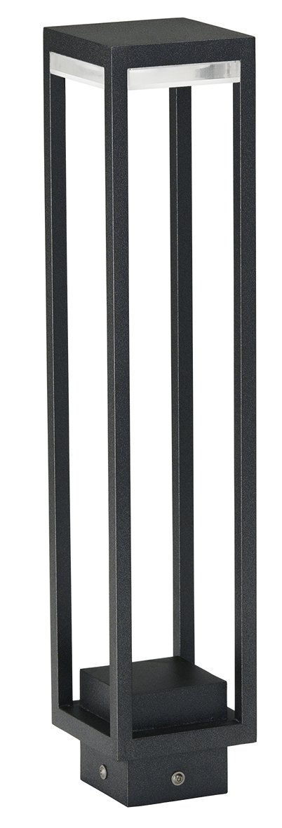 Albert Tuinverlichting vierkantPoast 70cm - zwart - 662280
