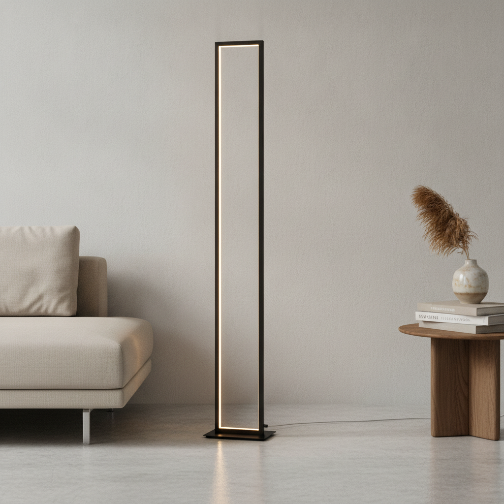 Lyora Vloerlamp Wenna zwart 36cm - 110338
