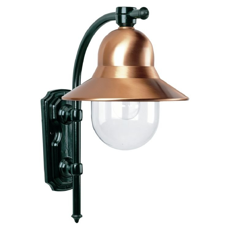 KS Verlichting Klassieke stallampToscane koper - groen - 5103