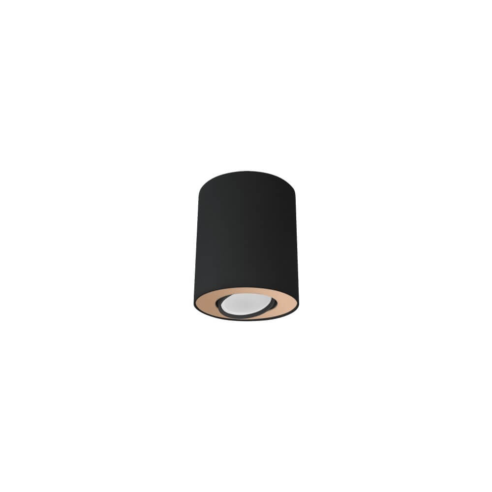 Lyora Zwarte opbouwspotSet met goud - 8901