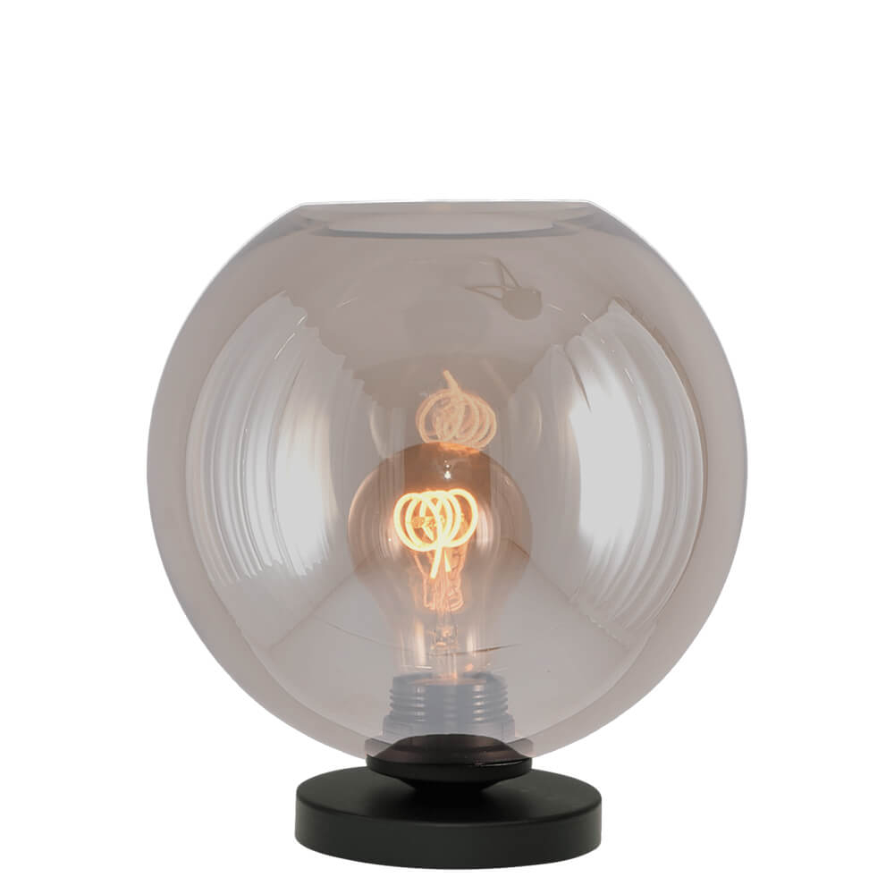 Masterlight Tafellamp Bella 2 met Ø 20cm goud glas - 4980-05-02-20