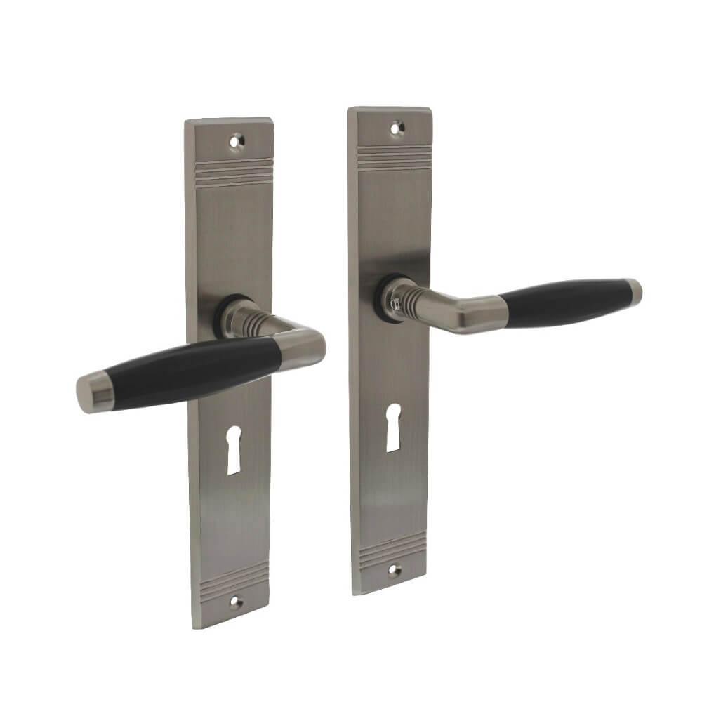 Intersteel Jaren 30 deurklinkTon Basic sleutelgat 56mm mat nikkel - 0019.046824