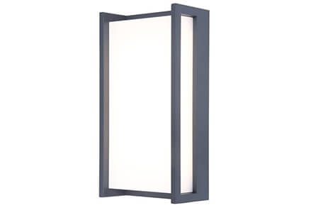 Lutec Wandlamp Qubo design antraciet - 5193013118