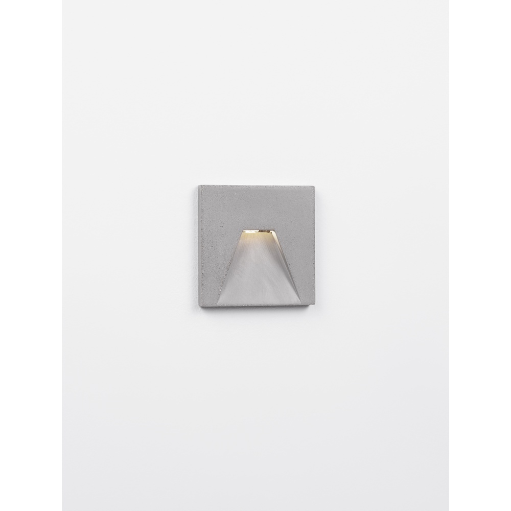 Lyora Inbouwlamp Finlo grijs driehoek - 109072