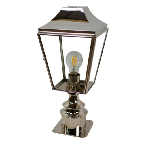 Limehouse Landelijke buitenlamp Knightbridge 45cm - gepolijst nikkel (N) - 591SP