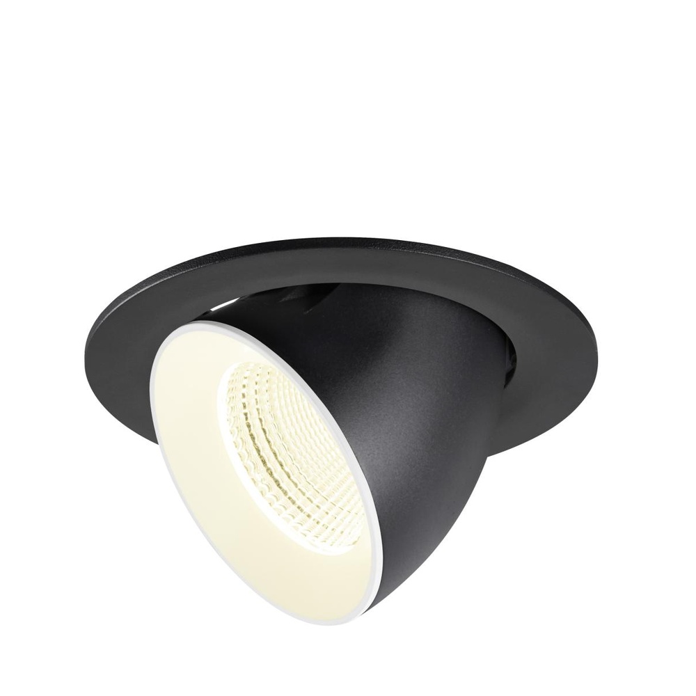 SLV InbouwspotNuminos Gimble L zwart/wit 4000K - 55gr - 1009746