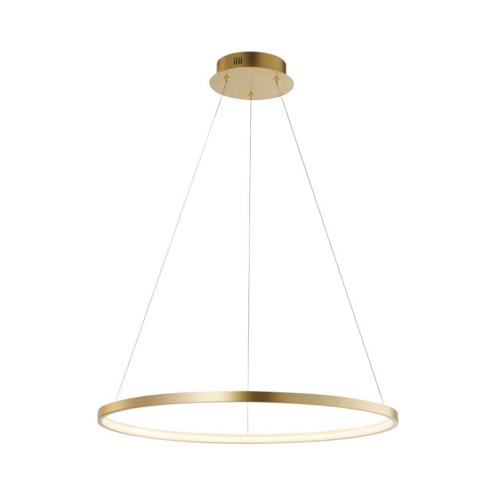 Just Light Ronde hanglampCircle goud Ø 60cm - 11524-12