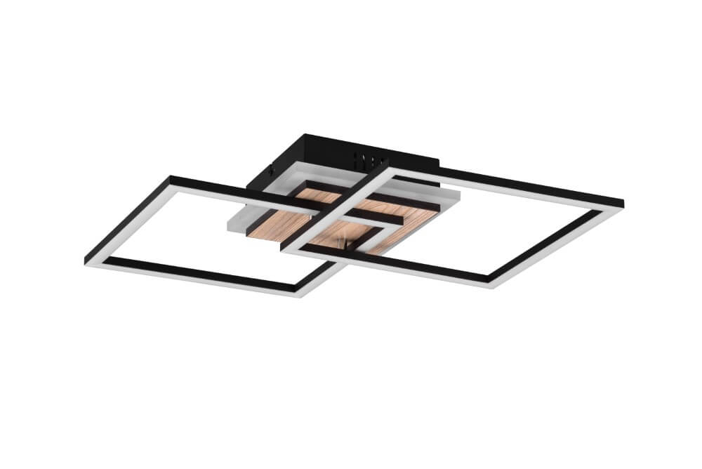 Trio PlafondlampGiro vierkant - R62793635