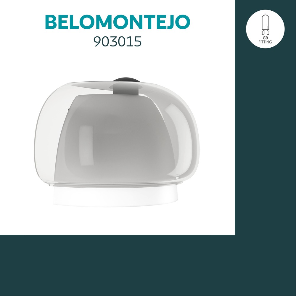 Design wandlamp Belomontejo zwart Eglo 9008606406708