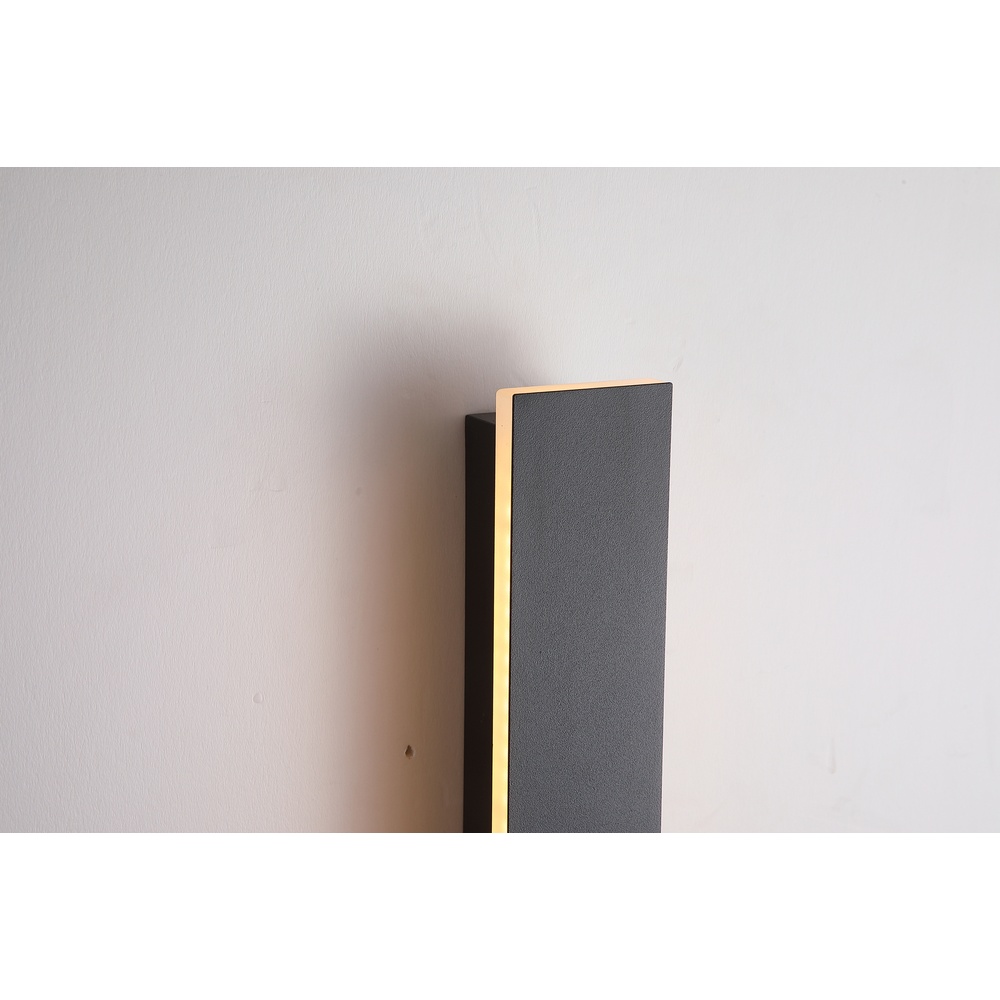 Design wandlamp Black Line zwart 90cm Searchlight 5,05342E+12