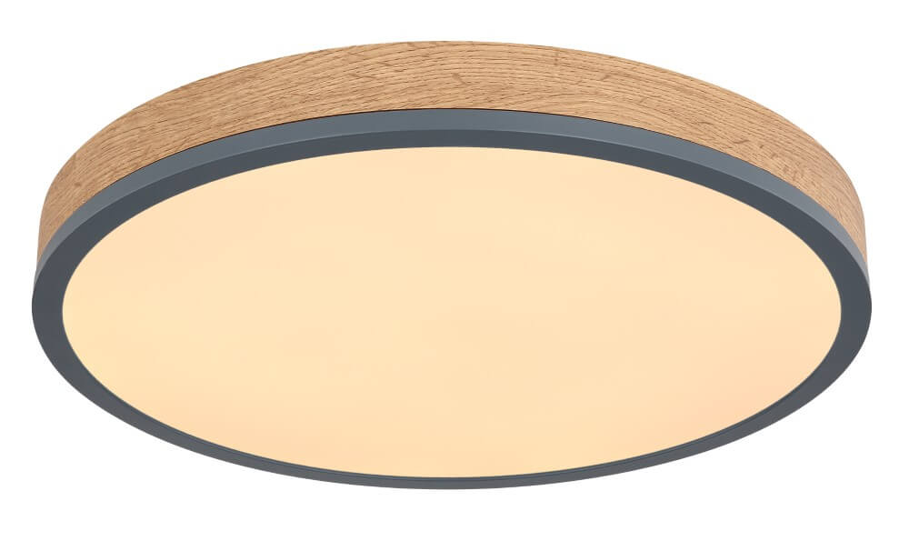 Globo Houten led plafondlampDoro Ø 45cm - 416080WD2R