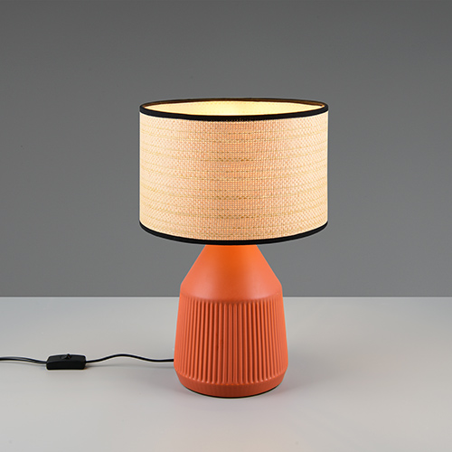 Trio TafellampFormentera Ø 28cm terracotta - R56801039