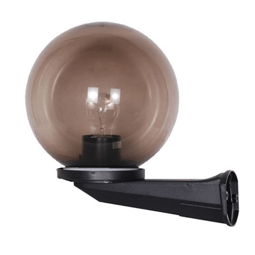 Lyora GlobelampBolano 30cm muur smoke - NFB30SM