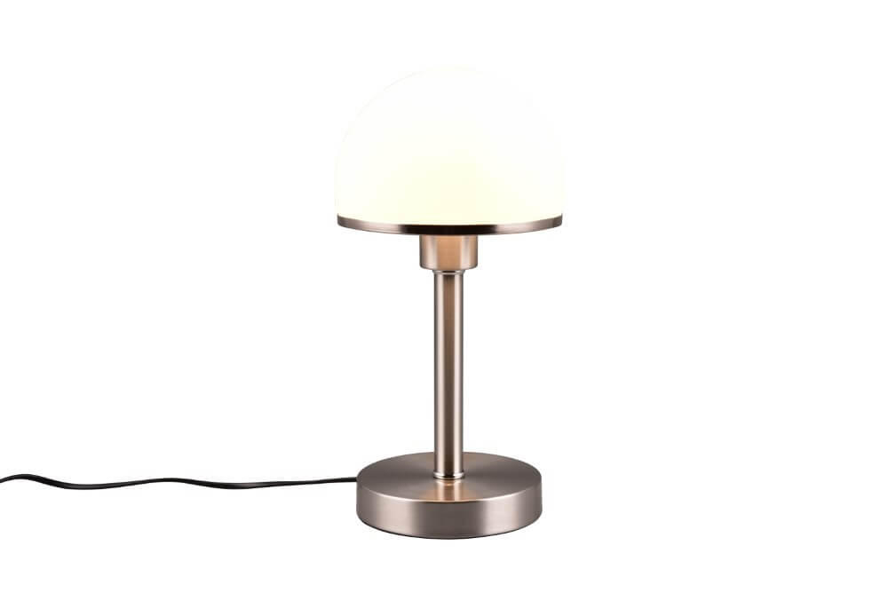 Trio TafellampJoost Ii nikkel met wit glas - 592300107