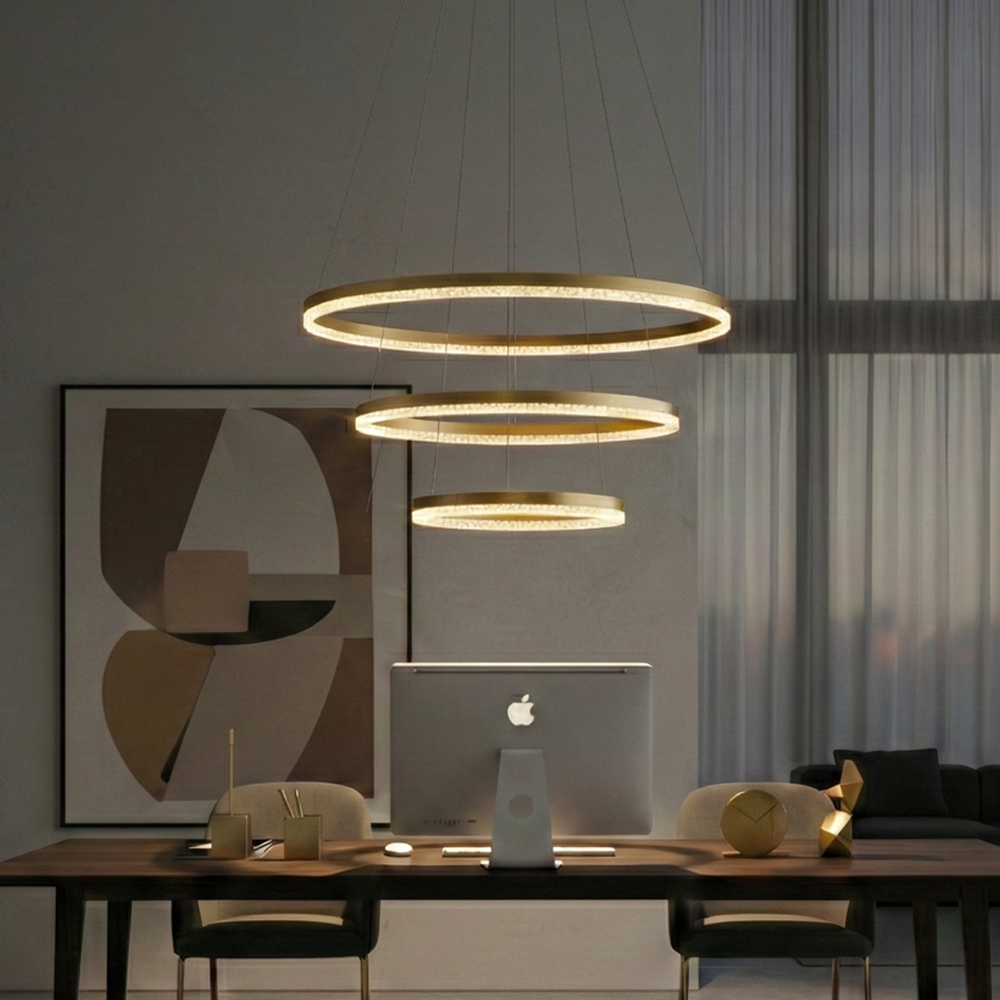 Lyora HanglampAdria goud Ø 80cm - 110433