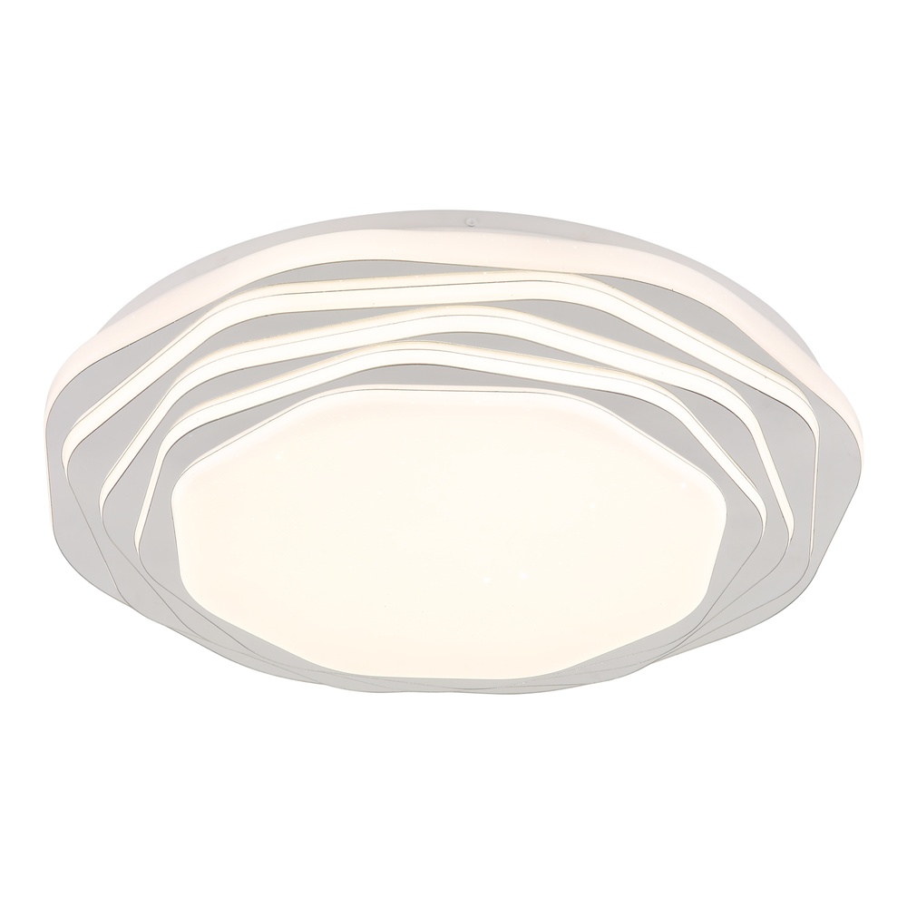 Globo Design plafondlampFlordelis wit Ø 48cm - 48036-36