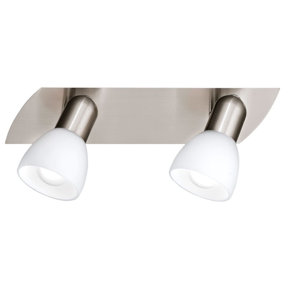 Eglo Plafondspot Enea 2-lichts nikkel mat - 90984