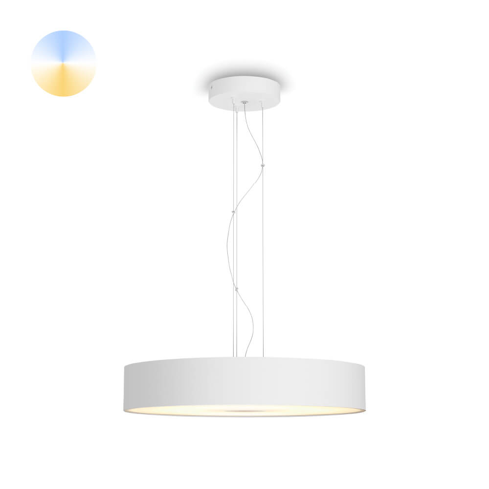 Philips HanglampHue Fair - White Ambiance Ø 44,4cm wit - 929003054401