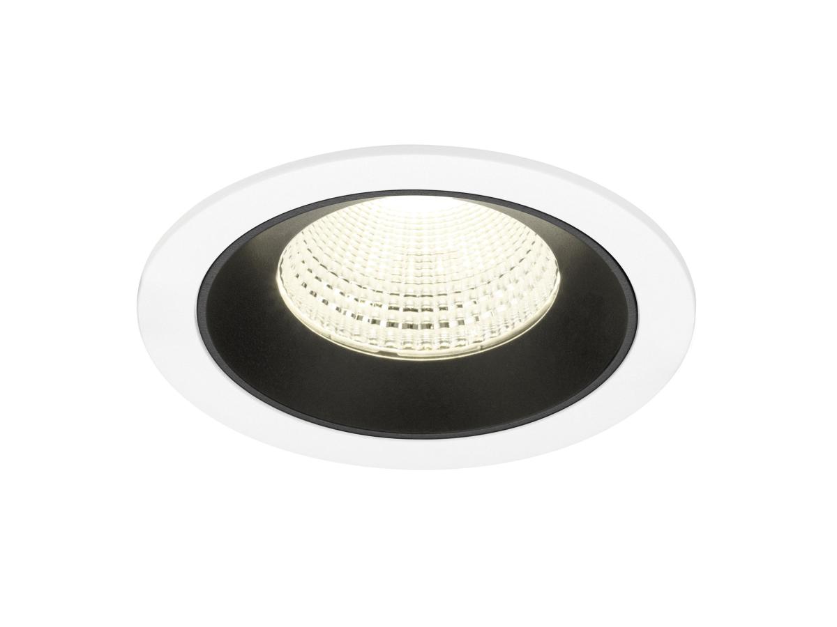 SLV InbouwspotNuminos L wit/zwart 4000K - 55gr - 1009807