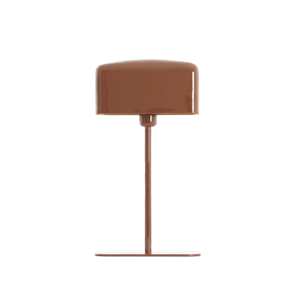 Light & Living Nachtkastlamp Elenie 25x13cm - glans rood-bruin - 1897379