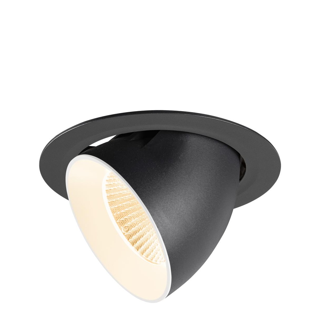 SLV InbouwspotNuminos Gimble XL zwart/wit 2700K - 20gr - 1009865