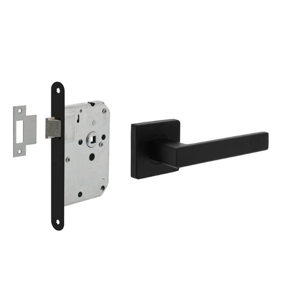 Intersteel Compleet deurklinksetHera zwart - 0023.171398