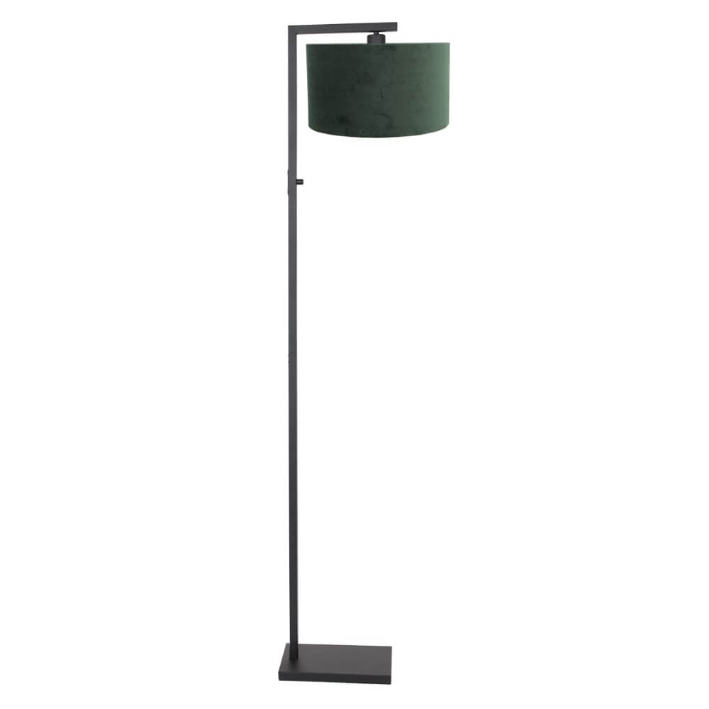Steinhauer Chique schemerlampStanger met groen velvet - 8219ZW