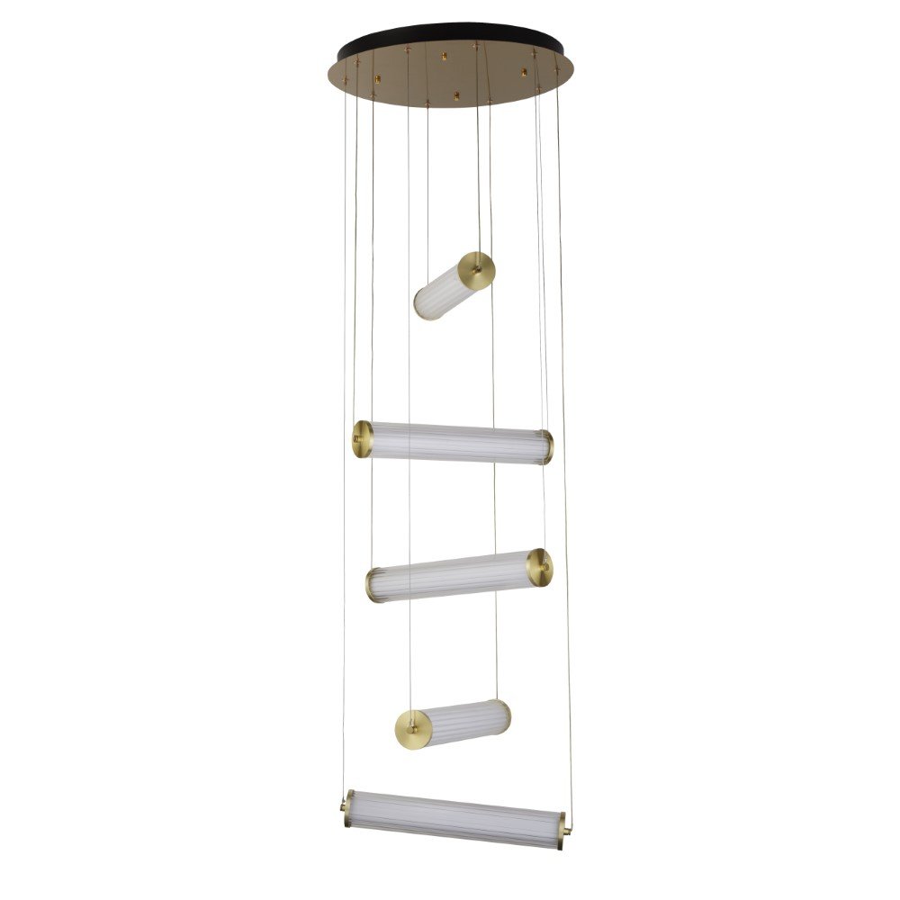 Searchlight Vide hanglamp Clamp Ø 50cm - 63125-5GO