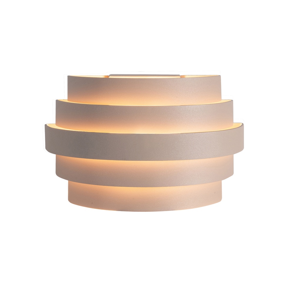 Highlight Design wandlamp Scudo zand bruin 20cm - W3640.03