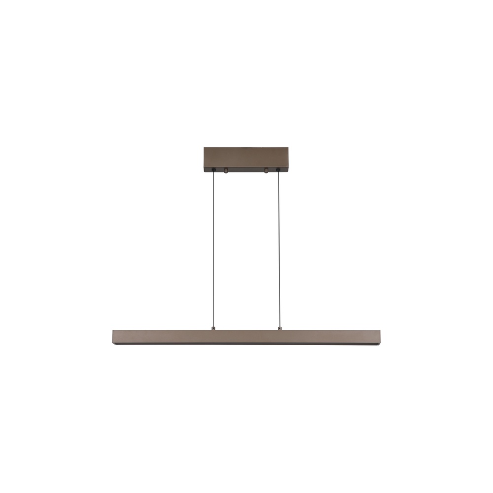 Searchlight Hanglamp Linear verstelbaar bruin - 88520LT