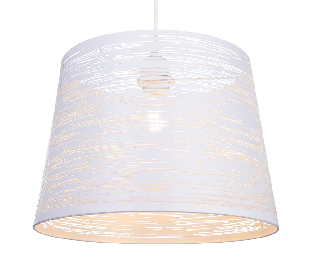 Globo Witte hanglamp Becca Ø 35cm - 15314W