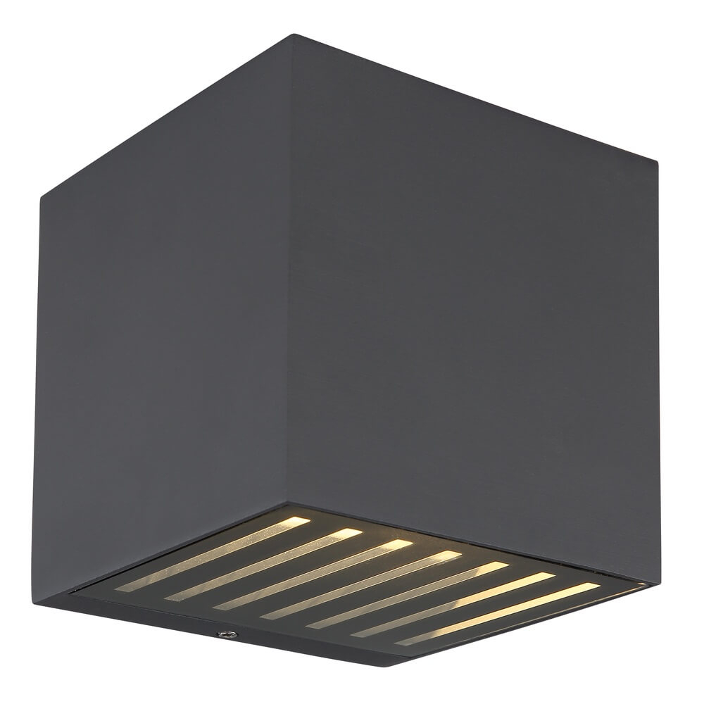 Globo Design wandlamp ILLI antraciet - 34156