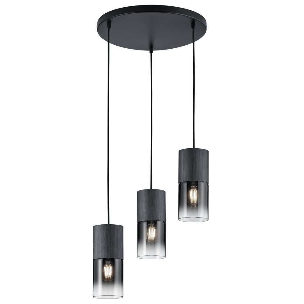 Trio Design hanglampRobin vide 3-lichts - 310630332
