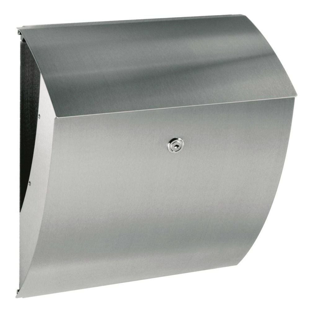 Albert Rvs BrievenbusLetter design 42cm grijs - 690785 afbeelding