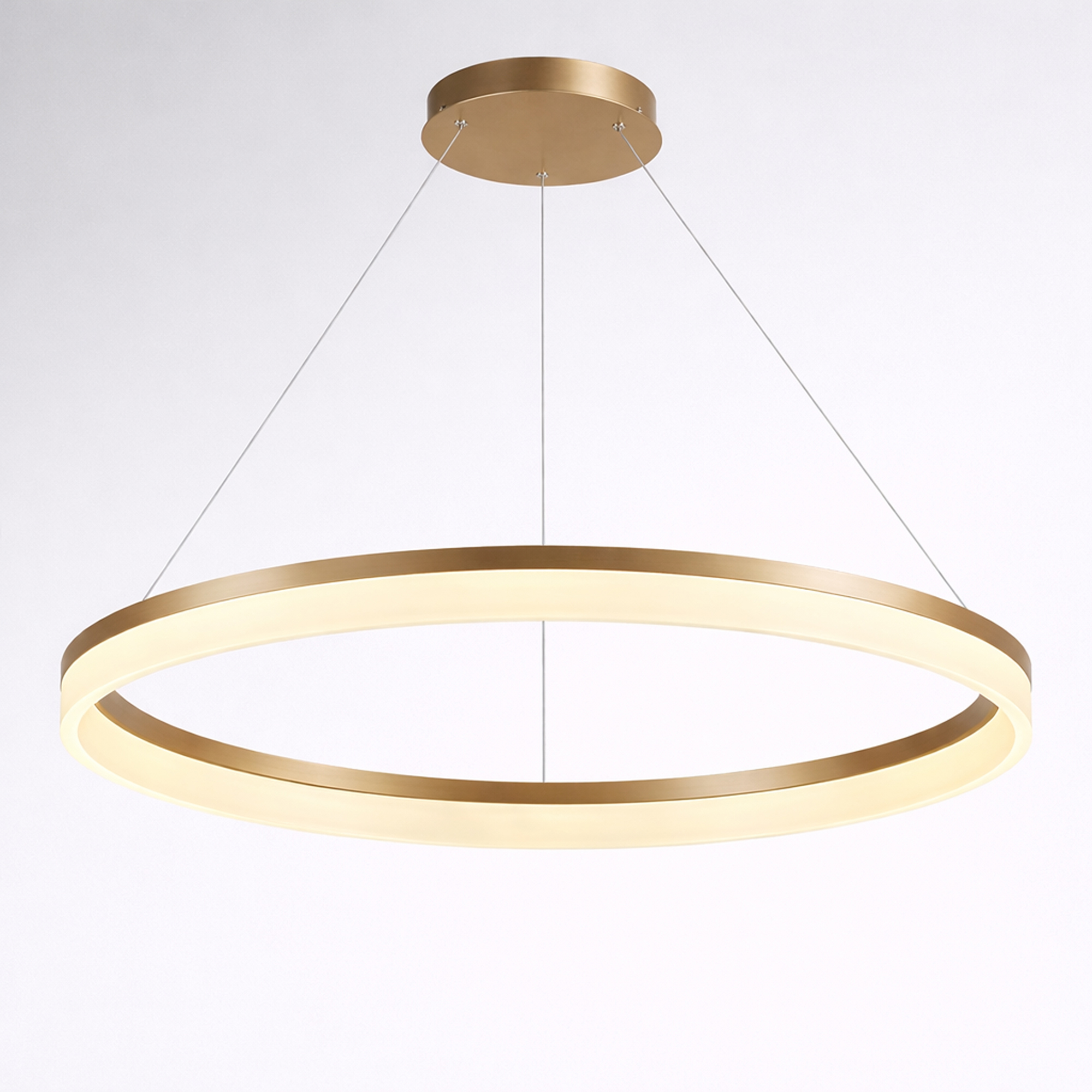 Lyora Strakke hanglampAra Ø 100cm goud - 510669