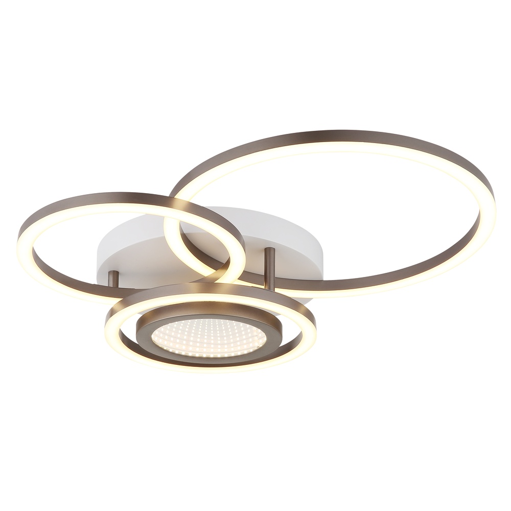 Globo Plafondlamp Randell brons - 67370-40