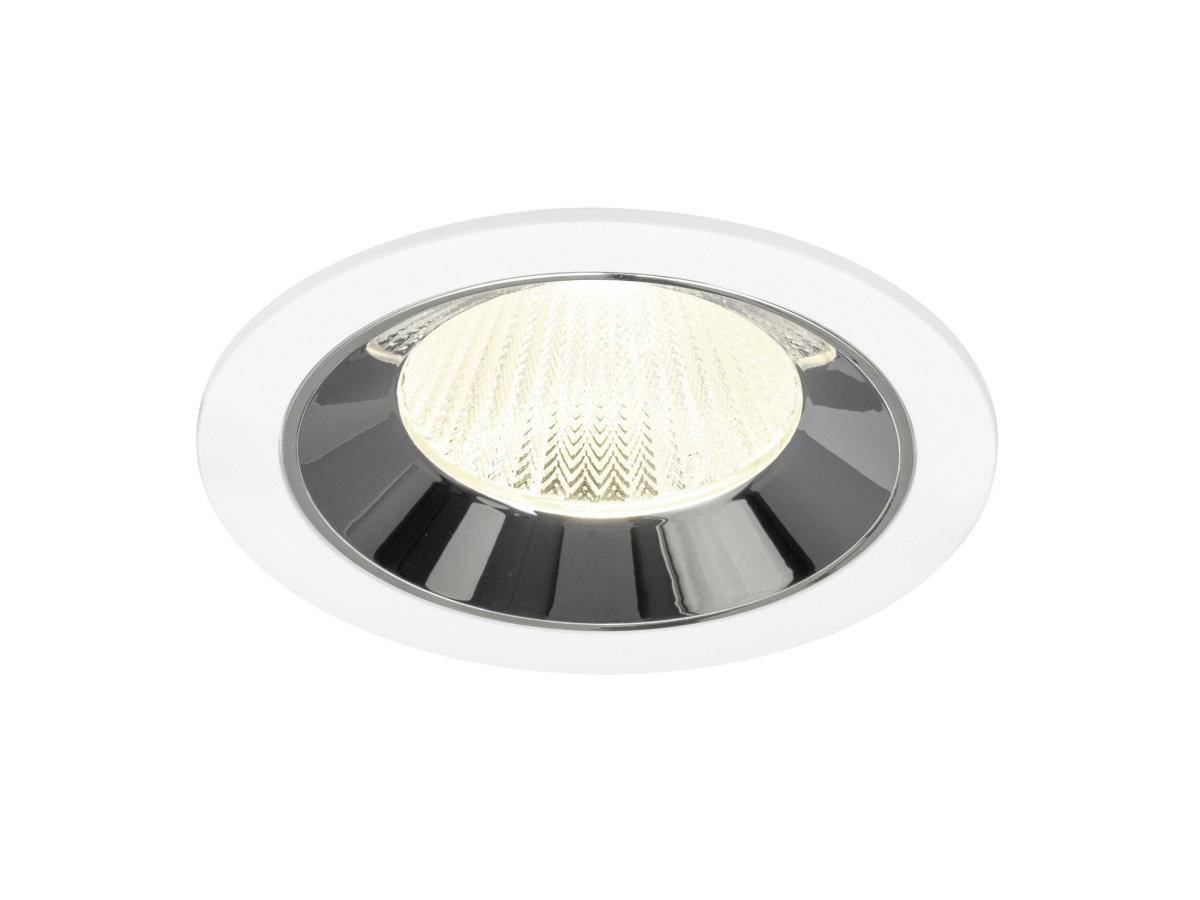 SLV InbouwspotNuminos L wit/chroom 4000K - 40gr - 1009806