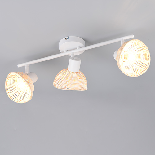 Trio PlafondlampCalvi 3-lichts wit - R86783031
