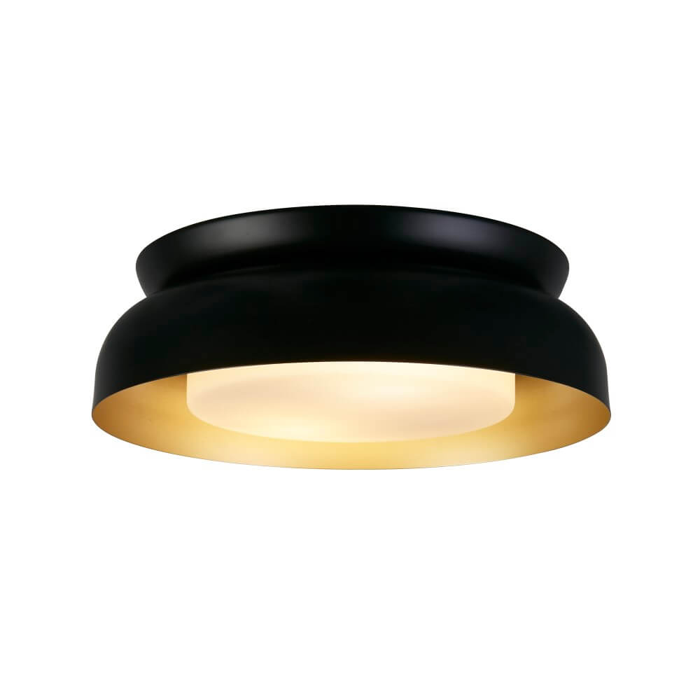 Searchlight PlafondlampKendal zwart - 23122BGO