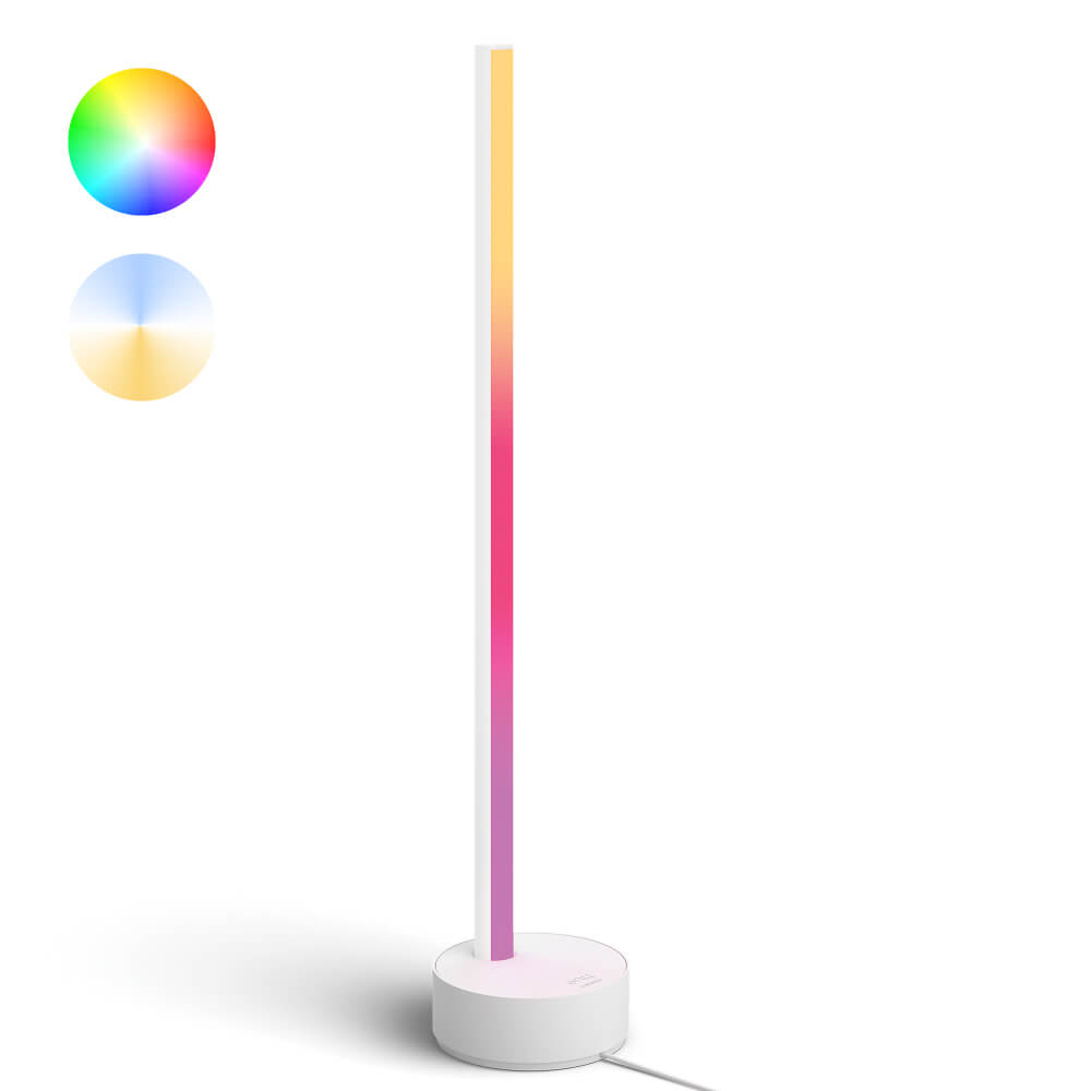 Philips Tafellamp BacklightHue Gradient - 12W - White and Color 55cm wit - 915005986901