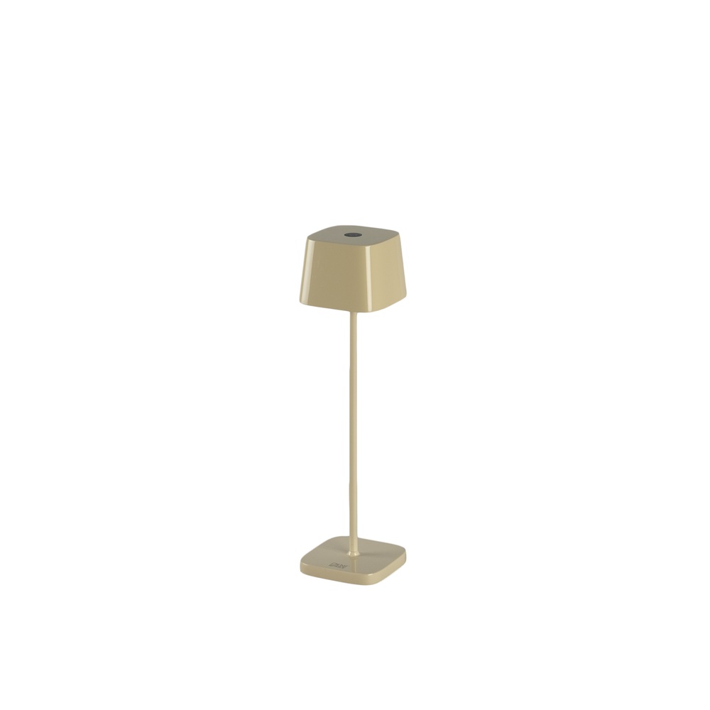KonstSmide TafellampCapri mini zand bruin glans oplaadbaar - 7829-333