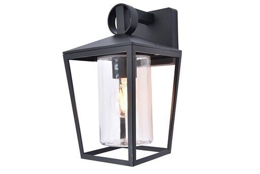Lutec Design wandlamp West zwart - 5207901012