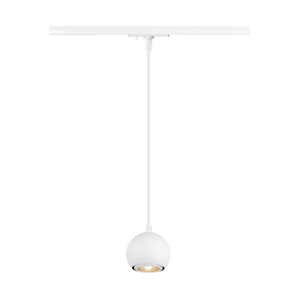SLV Hanglamp voor rail Light Eye 90 wit 1-fase Ø 9cm - 1008169