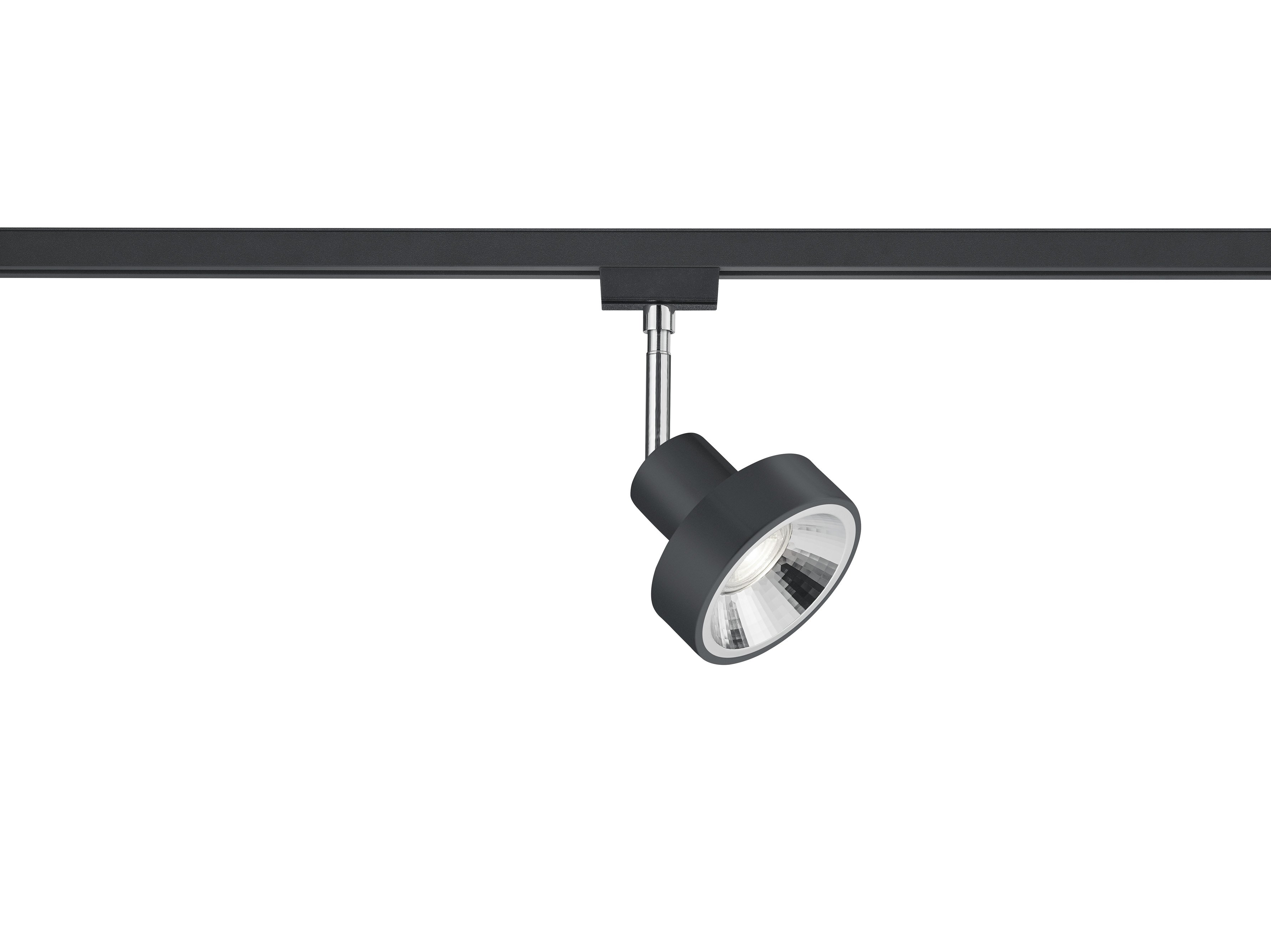 Trio 2-fase rail spotDuoline zwart met chroom - 78070132