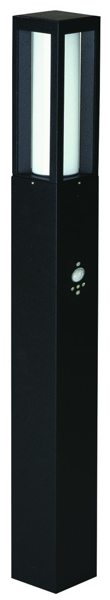 Albert Buitenlamp met sensor staandOblong zwart - 662066