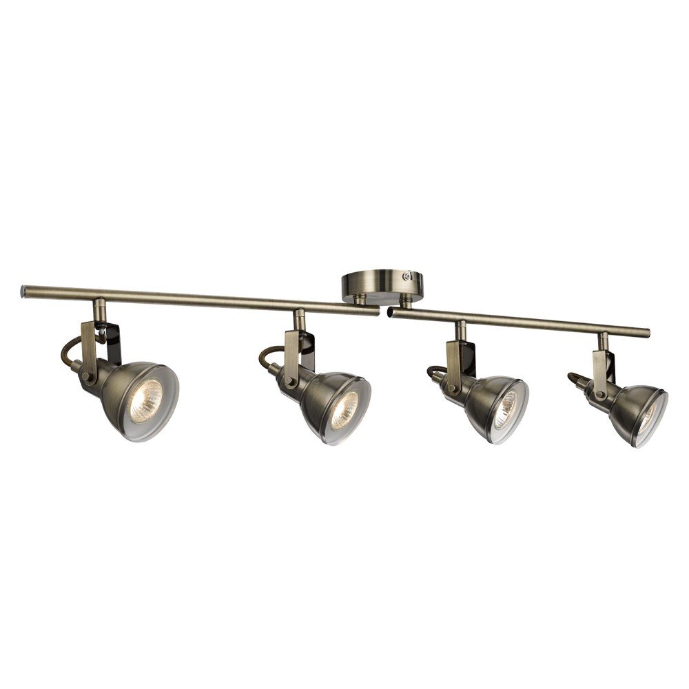 Searchlight Antieke opbouwspot Focus 4-lichts - 1544AB
