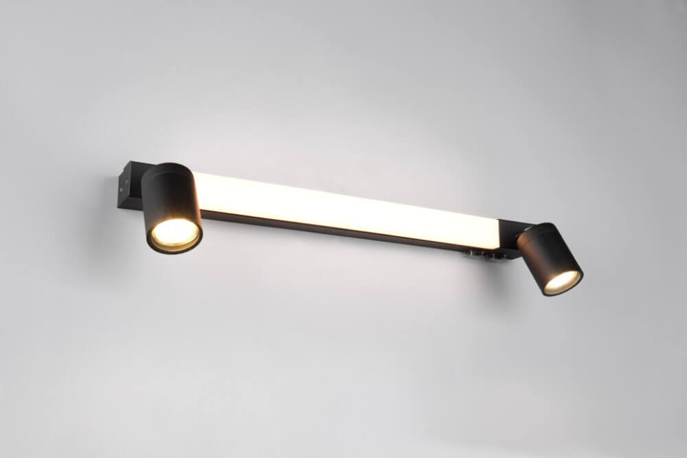 Trio SpiegellampEnrico 60cm - zwart - 281470332